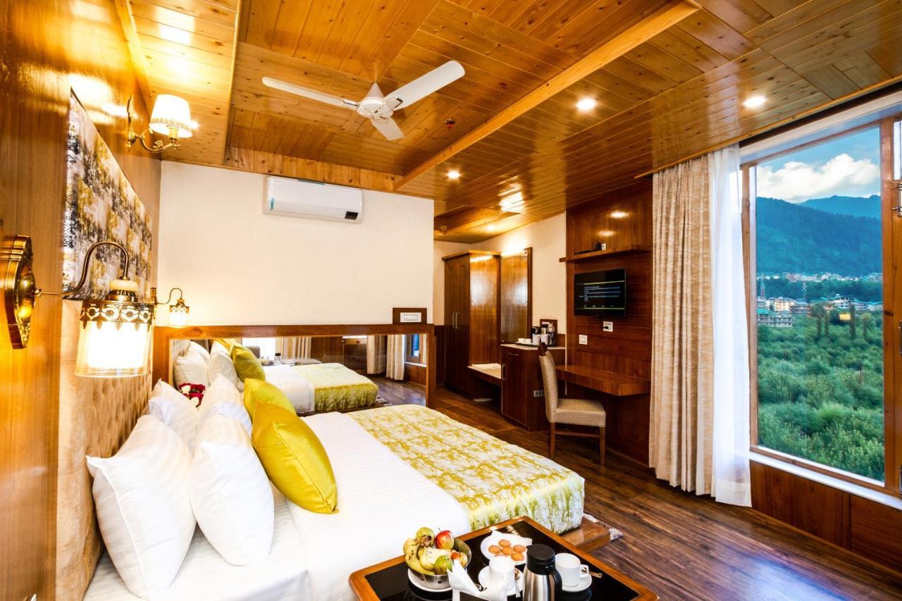 Suryansh Regency Manali Centrally Heated Air Cooled With Private Balconies مايالي المظهر الخارجي الصورة