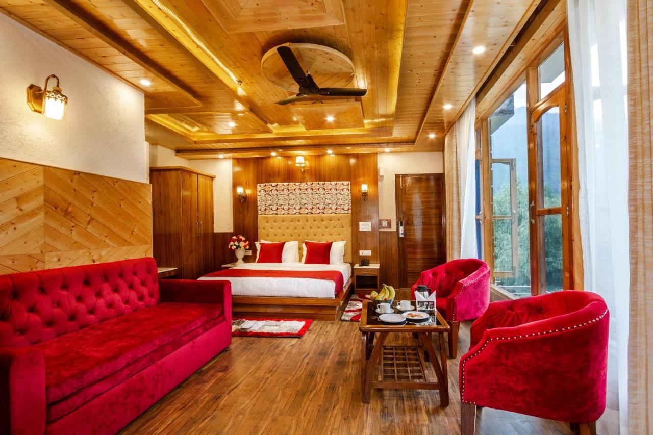 Suryansh Regency Manali Centrally Heated Air Cooled With Private Balconies مايالي المظهر الخارجي الصورة