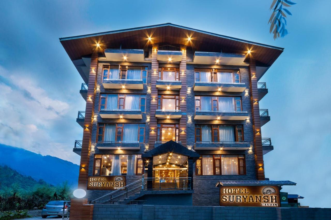 Suryansh Regency Manali Centrally Heated Air Cooled With Private Balconies مايالي المظهر الخارجي الصورة