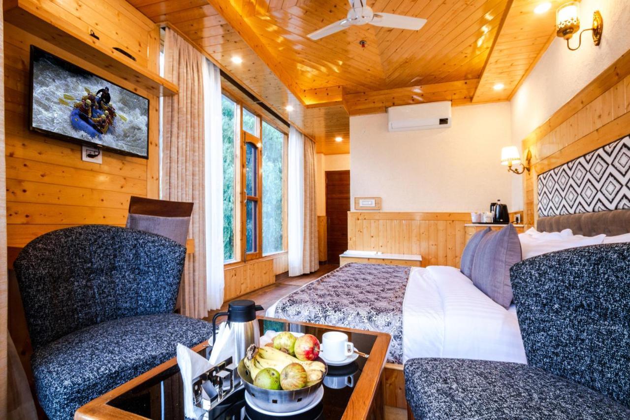 Suryansh Regency Manali Centrally Heated Air Cooled With Private Balconies مايالي المظهر الخارجي الصورة