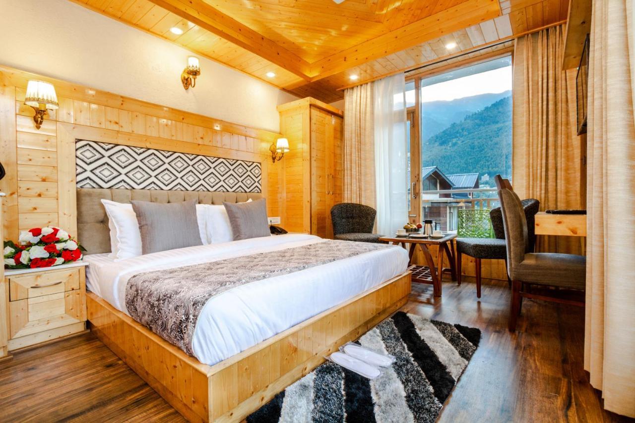 Suryansh Regency Manali Centrally Heated Air Cooled With Private Balconies مايالي المظهر الخارجي الصورة